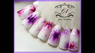 ♥Дизайны за 30 секунд♥ Волшебные гель лаки♥ - YouTube | Украшение гелевых  ногтей, Живописные ногти, Розовый дизайн ногтей
