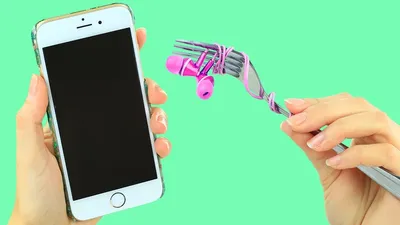 7 аксессуаров для мобильного телефона своими руками - YouTube