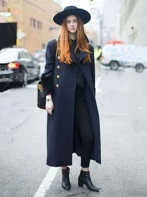 Как носить классическое черное пальто и не выглядеть уныло: 6 стильных идей  - Fashion - MAMA.md - все о детях и их родителях