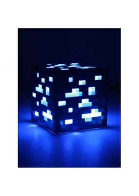 Вещи из пиксельного мира. Купить Лампа Алмазная руда Майнкрафт Minecraft  Light Up Diamond Ore
