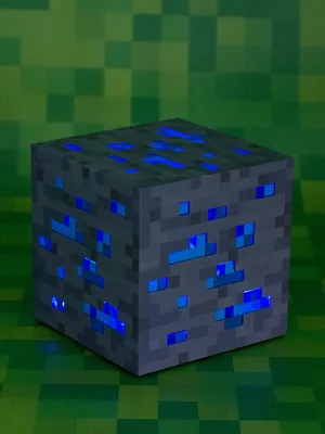Светильник Minecraft \"Блок алмазной руды\" - Бук-сток