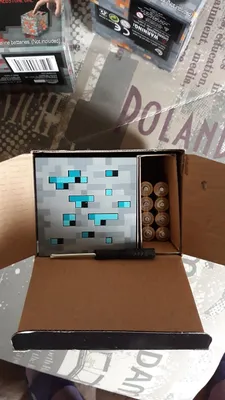 Ночная лампа блок Алмазная руда Майнкрафт Светильник Куб Minecraft LED  Diamond бирюзовый ночник майкравт, цена 1236 грн — Prom.ua (ID#1277383873)