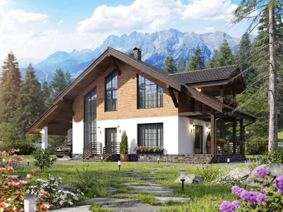 Альпийские дома фото