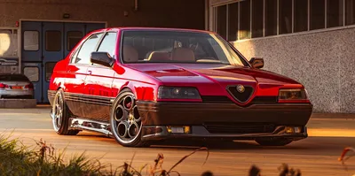 Alfa Romeo 164 QV Рестомод с карбоновым обвесом! | tuningblog.eu