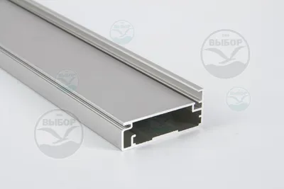 Фасадный алюминиевый профиль М23 L\u003d5950 мм алюминий (серебро) :: Каталог  ПКФ Выбор
