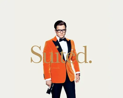 Актер Тэрон Эджертон главный герой фильма Kingsman, Золотое кольцо,2017  Обои для рабочего стола 1280x1024