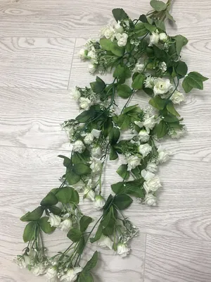 Искусственная,свисающая ампельная роза.Роза вьющаяся., цена 95 грн —  Prom.ua (ID#758278784)