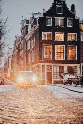 Снегопад в Амстердаме: фоторепортаж о том, как это было | Амстердам On Air