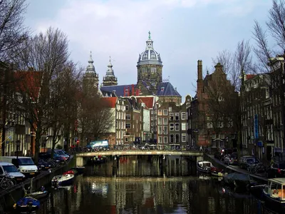 Голландия, зимой и летом. Часть 4. Амстердам зимний