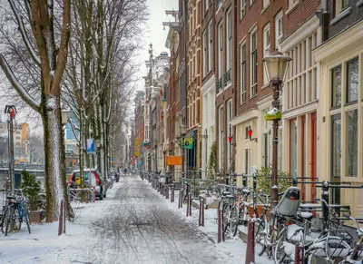 Амстердам зимой - фото и картинки: 63 штук