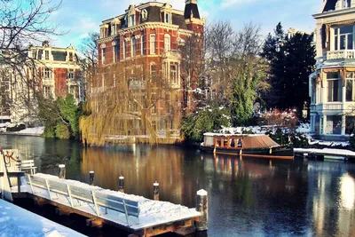 Схема для вышивания “Амстердам зимой” 750х517 – Катрусины Рукоделки