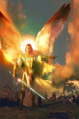 Ангел с огненным мечом