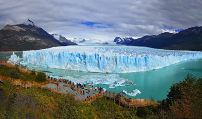 Удивительный и неповторимый — ледник Перито Морено. Здесь я в первый раз  поверила, что лед может быть голубым… Ледник Перито-Морено, Аргентина.  Природа. 2999. Фотография пользователя Olka Kot на 3Pulse.com