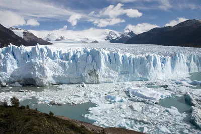Ледник Перито Морено (Perito Moreno) в парке Лос-Гласиарес, Аргентина —  фотография, размер: 1800x1200