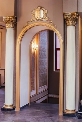 column, арки межкомнатные классика фото, гипсовые арки с колоннами, резные  арки в межкомнатные двери, элитные арки межкомнатные ставрос, деревянные  арки в интерьере, Ресторан на свадьбу Москва