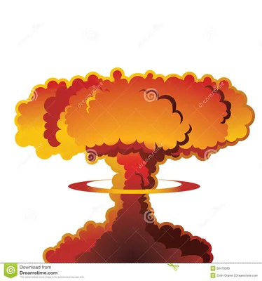 Ядерный гриб арт - 62 фото