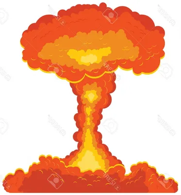 ядерный взрыв грибовидное облако дым, ядерный взрыв, ядерные бомбы, взрыв  png | PNGWing