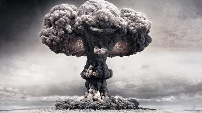 Скачать обои гриб, бомба, юмор, Wulffmorgenthaler, атомный взрыв, раздел  ситуации в разрешении 1280x1024