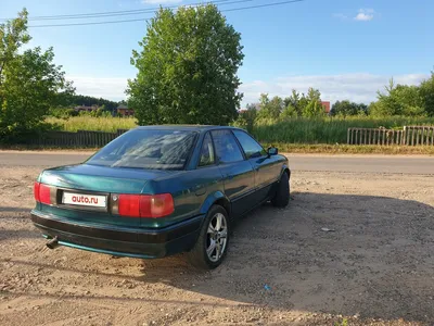 Купить б/у Audi 80 V (B4) 2.0 MT (115 л.с.) бензин механика в Некрасовском:  зелёный Ауди 80 V (B4) седан 1992 года на Авто.ру ID 1116210378