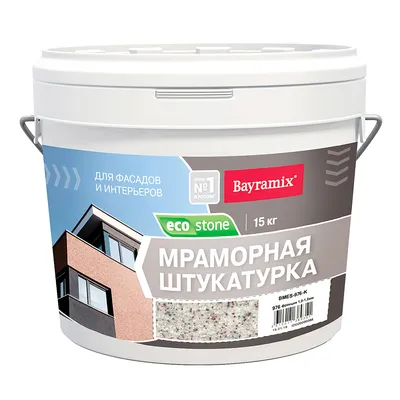 Мраморная штукатурка EcoStone Bayramix, цвет 976 15 кг — купить в Петровиче  в Москве: цена за штуку, характеристики, фото