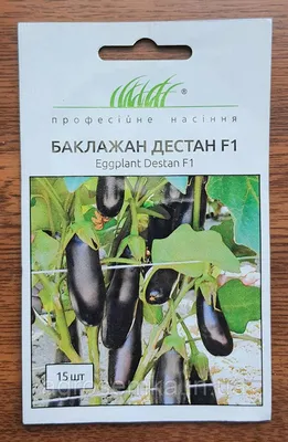 Семена Баклажан Дестан F1 15шт / Enza Zaden, цена 26 грн — Prom.ua  (ID#1547624918)