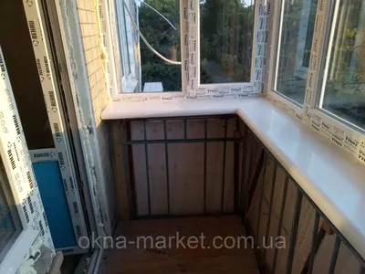 Ремонт балкона под ключ Борисполь от Окна Маркет™
