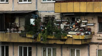 Нетрадиционные балконы Киева