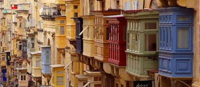 Балконы Валлетты - Мальта - Блог про интересные места