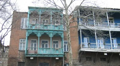 Грузинские балконы» в Тбилиси. | дневники путешествий Дней