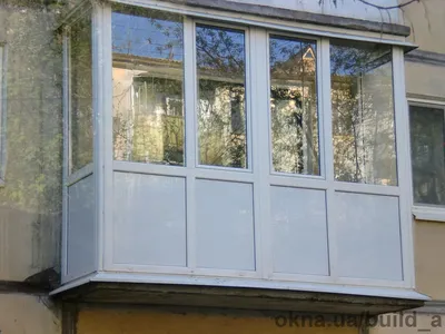Балконы и лоджии из металлопластика. Купить или заказать остекление балконов и лоджий. Сравнить цены на Окна.ua