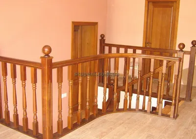 Деревянные балясины для лестницы: виды, стили