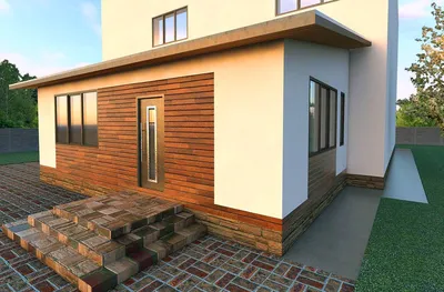 Можно ли сделать деревянную баню, пристроенную к дому?