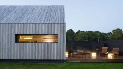 Aрхитектурная студия Арткейд | Современная баня с купелью