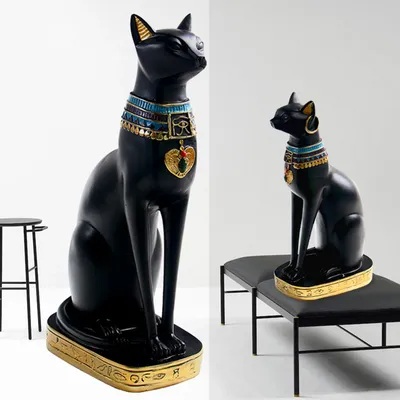 Файл STL Египетская кошка Бастет богиня・Модель для загрузки и  3D-печати・Cults