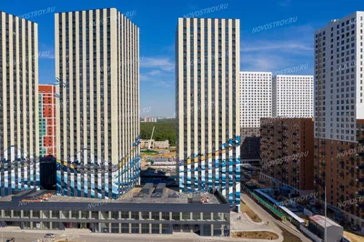 Фото и ход строительства жилого комплекса Эталон-Сити. Башни Токио