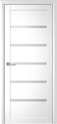Дверь межкомнатная Альберо (Фрегат) Мегаполис Вена, цвет белый, экошпон  vinyl, стекло матовое белое - закажите в Тюмени по цене 4580р. Магазин  ГИГАНТ-ДВЕРИ