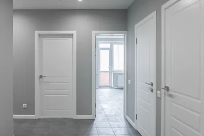 Белые межкомнатные двери в интерьере квартиры и дома: фото полотен со  стеклом и без, глянцевых и матовых, сочетание с современным стилем и  классикой