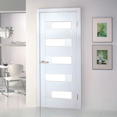 Белые двери со стеклом межкомнатные в интерьере (41 фото) - красивые  картинки и HD фото