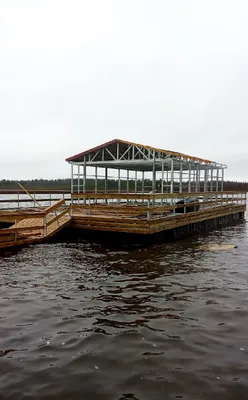 Беседка на воде: с чего начать — Причалы | Понтоны | Плавдома