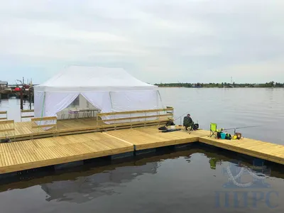 Беседка на воде: с чего начать — Причалы | Понтоны | Плавдома