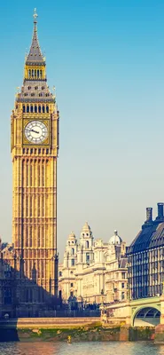 Купить постер \"Символы Лондона: красная телефонная будка и часовая башня Биг  Бен (Big Ben)\" с доставкой недорого | Интернет-магазин \"АртПостер\"