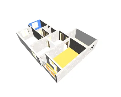 Планировка 4х комнатной квартиры - Чертежи, 3D Модели, Проекты, Планы и  благоустройство