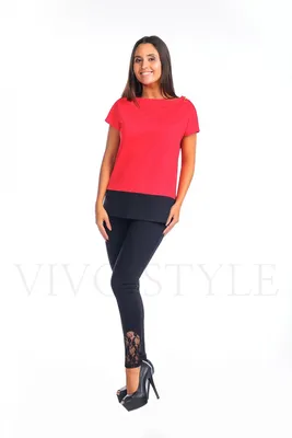 Недорогие блузы из трикотажа оптом Vivo Style Производитель женской одежды