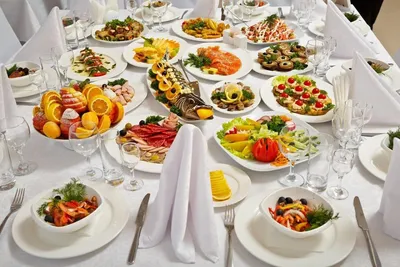Какое меню подготовить на свадебный стол: пример меню на 30 человек -  Fenixresto