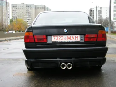 Задний бампер MS BMW E34. Купить задний бампер ms bmw e34 от Hard-Tuning.ru