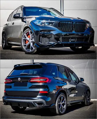 Обвес BMW X5 G05 M-Sport тюнинг стиль Paradigm (пластик, черный глянц): 850  $ - Бамперы Луцк на Olx