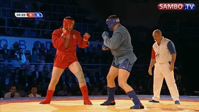 Чемпионат России по боевому самбо 2012. 100+ кг. Финалы - YouTube