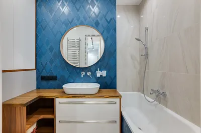 Плитка кабанчик в ванной: фото интерьера облицовки ванной белым кафелем