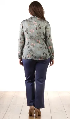 Костюм женский (блузка+брюки) 253302, размер 48,50,52,52,50,54,48
