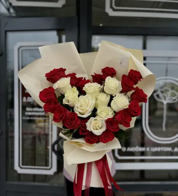 Заказать цветы Букет в виде сердца с доставкой по Беларуси | Happybee.by